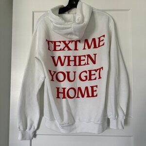 Lonely Ghost Text Me When You Get Home Hoodie